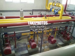 清水(shuǐ)離心泵(beng)使用現(xian)場